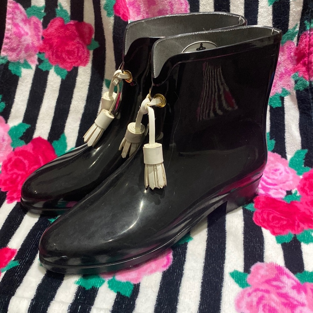 VIVIENNE WESTWOOD MELISSA booties in black